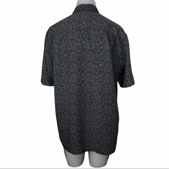 Alfani men’s gray short sleeve shirt size Large - Picture 4 of 8